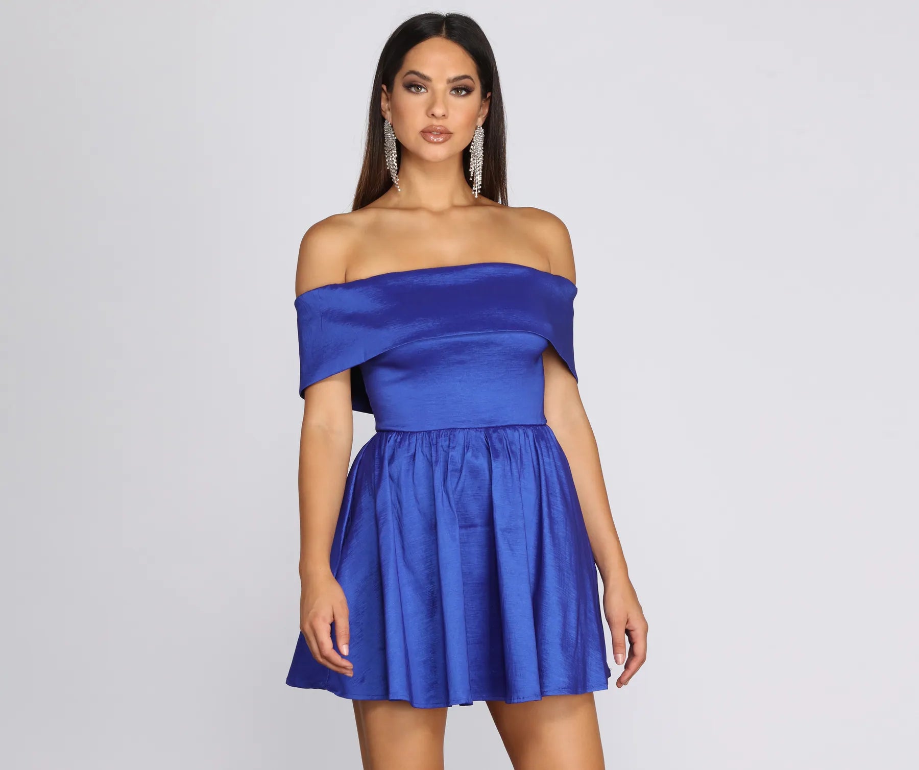 Winnie Strapless Taffeta Party Dress