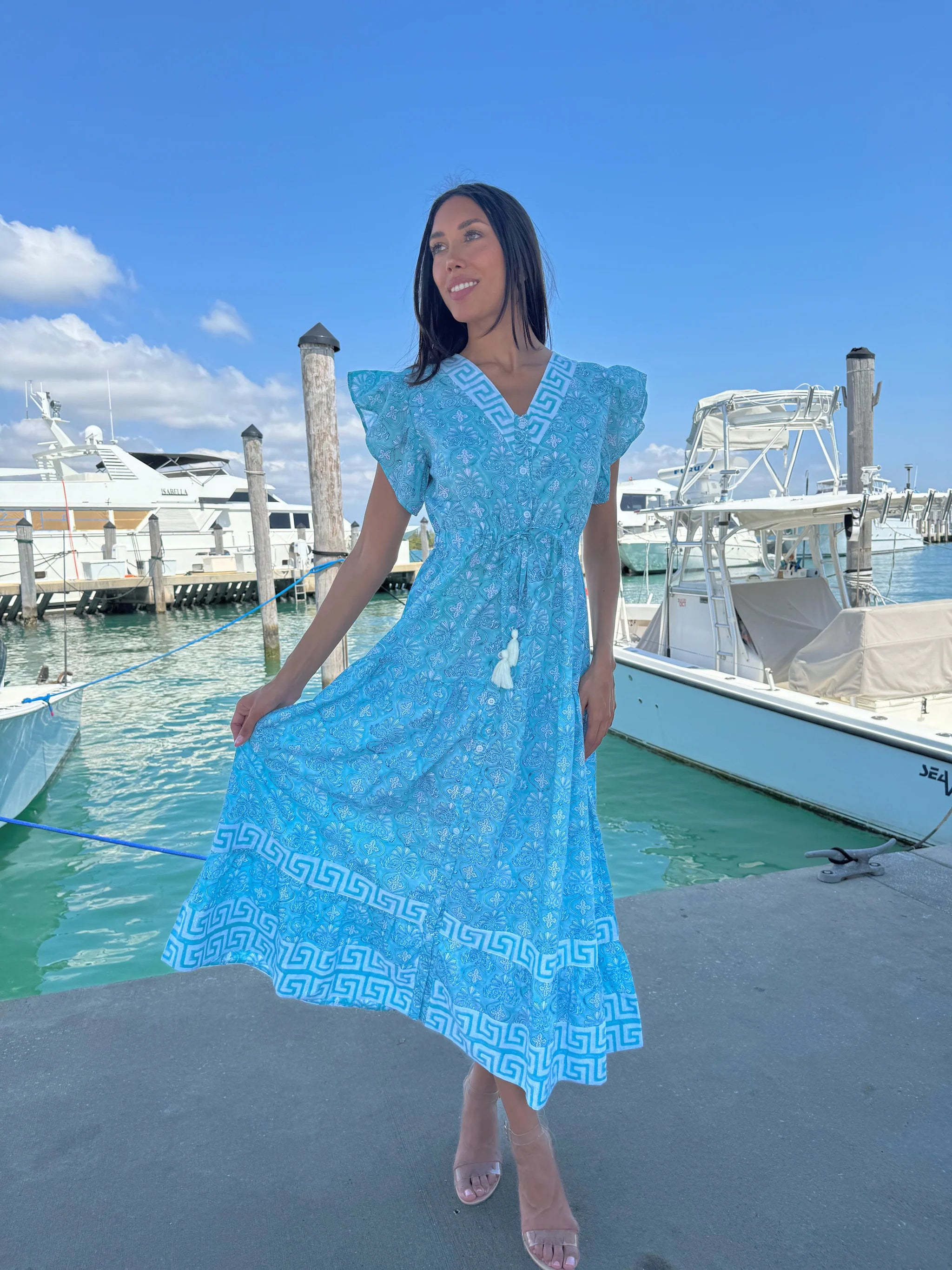 Amalfi Maxi in Hellenic Tiffany