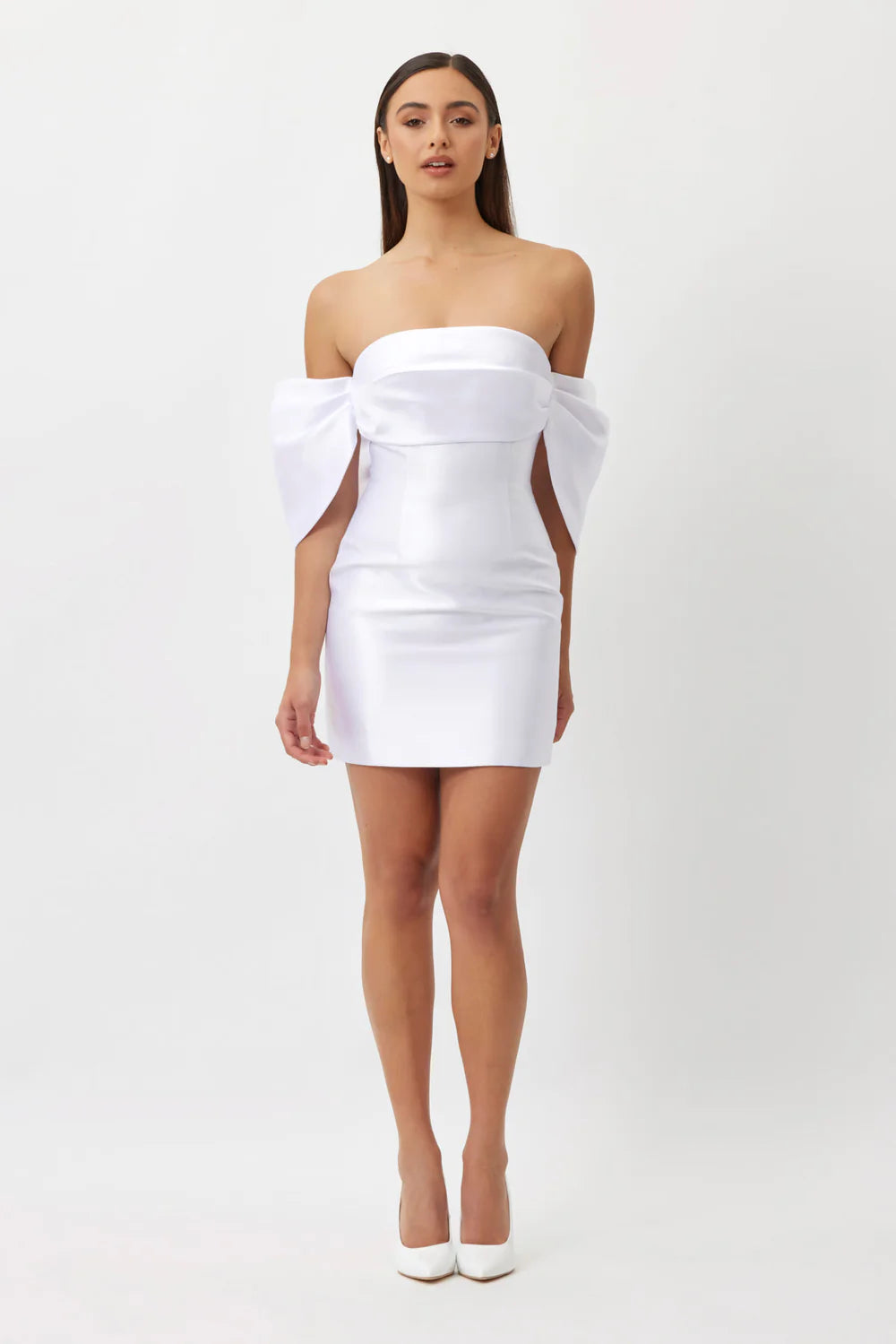 Bianca & Bridgett Eden Mini Dress - White