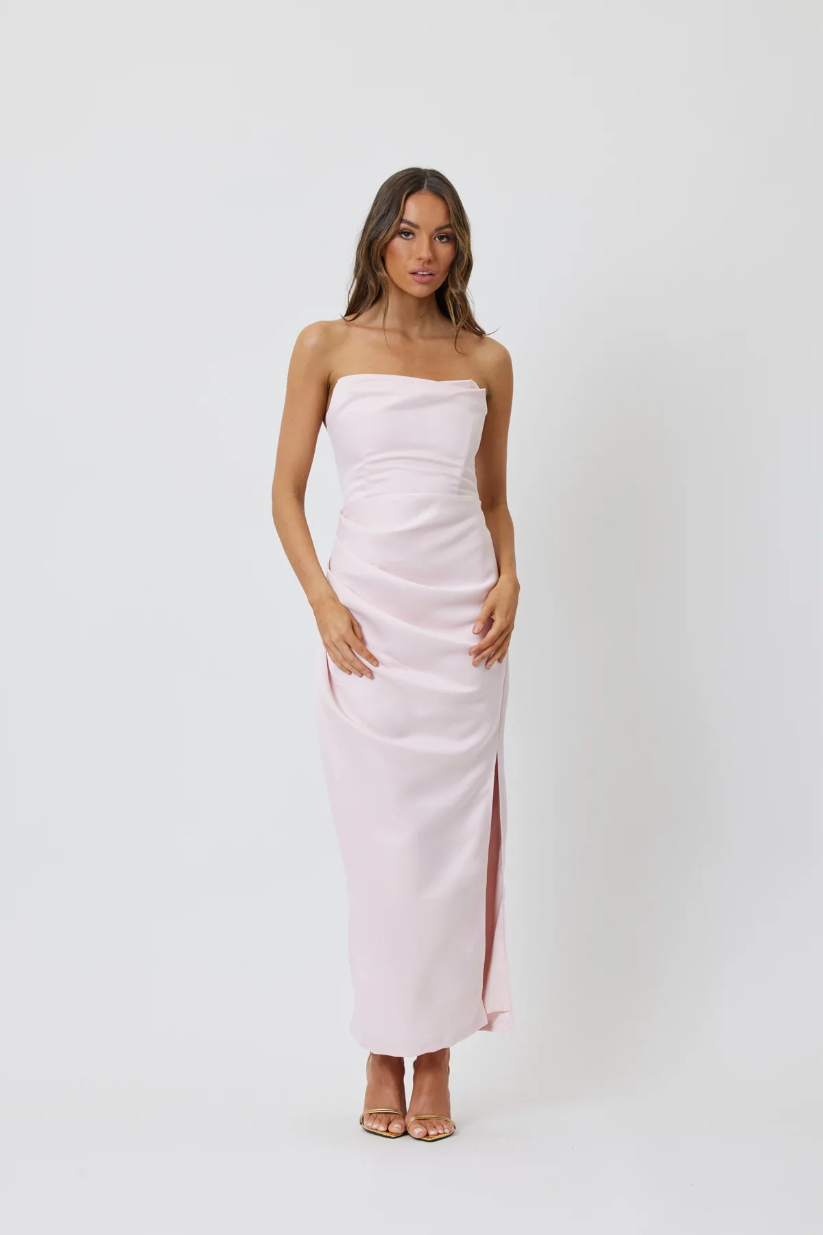 Bianca & Bridgett Evelyn Dress - Blush