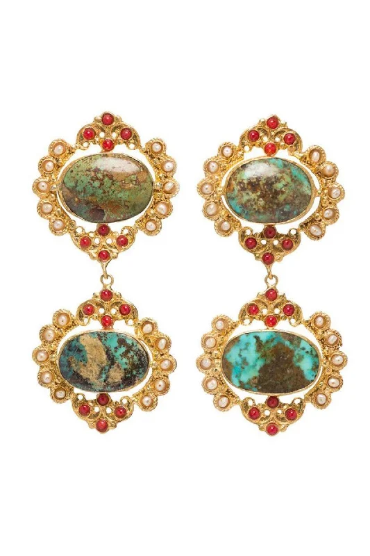 Christie Nicolaides Alania Earrings - Multi