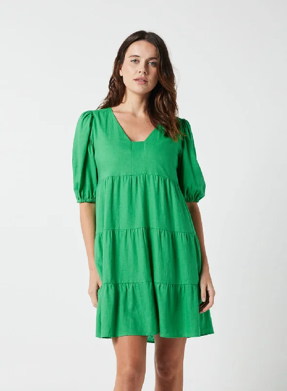 Eleanor Dress-GREEN