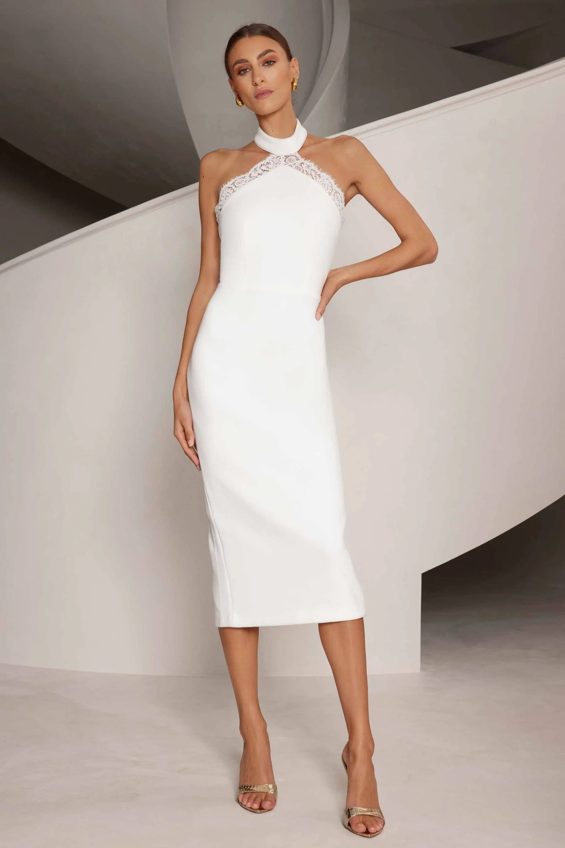 Elle Zeitoune Madeline Dress - White