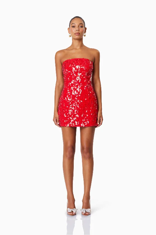 Elliatt Emma Party Dress - Red