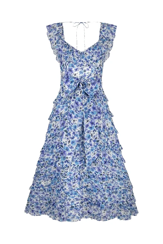 Talulah Petula Midi Dress - Floral Print