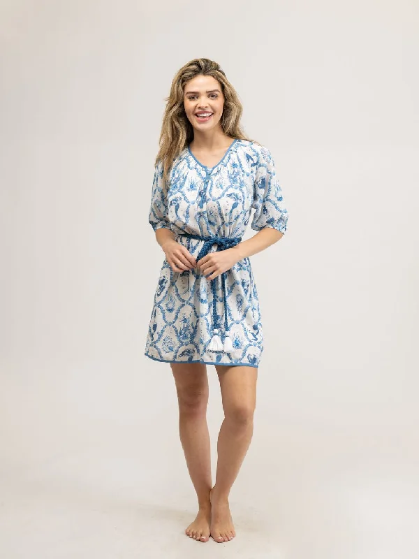 The Addy Mini Dress | White Mermaid