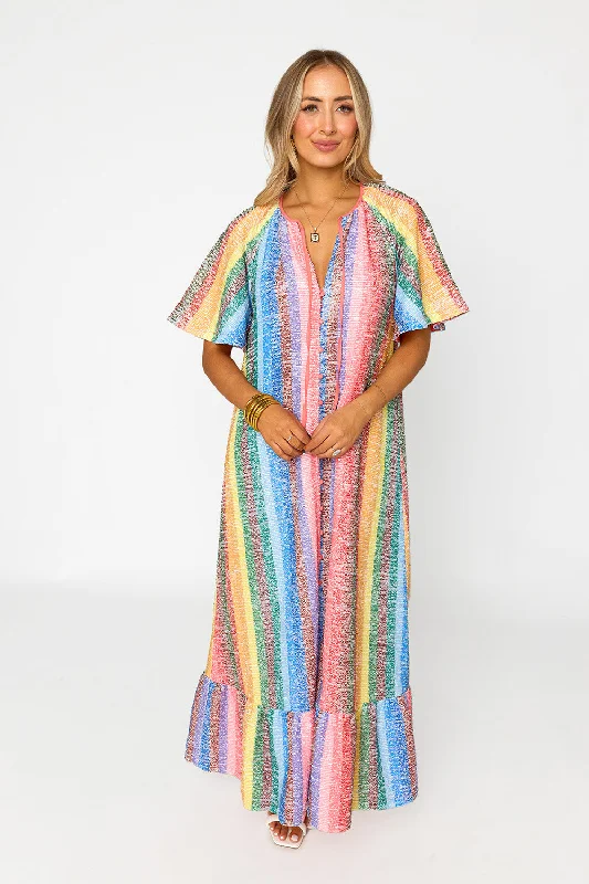 Tullah Caftan Maxi Dress - Enchanting