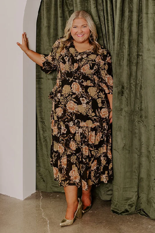 Ethereal Moments Floral Midi Curves