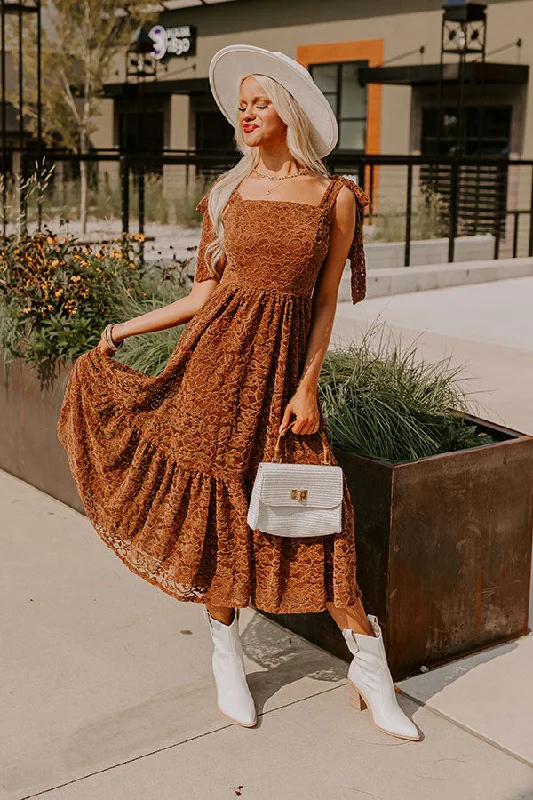 Fall Festival Lace Midi