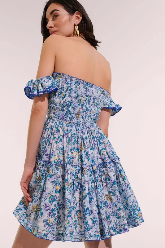 Mini Dress Aurora - Blue Sweet Liberty