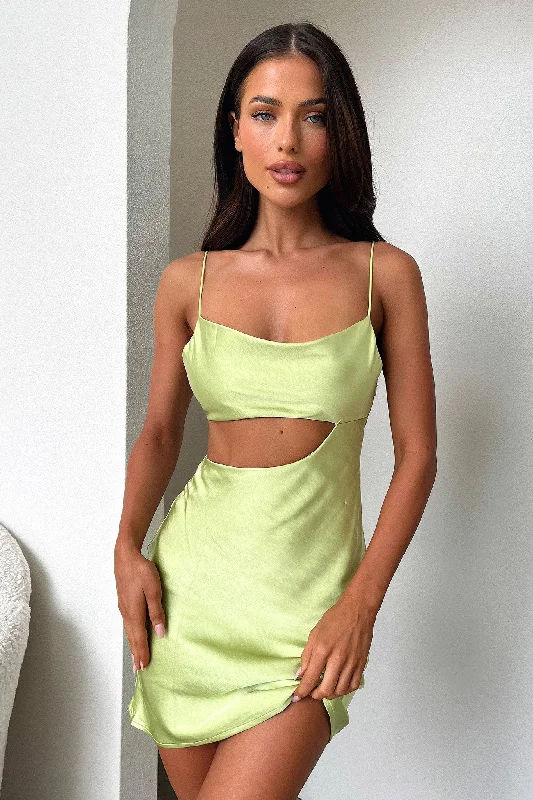 Oasis Mini Dress - Green