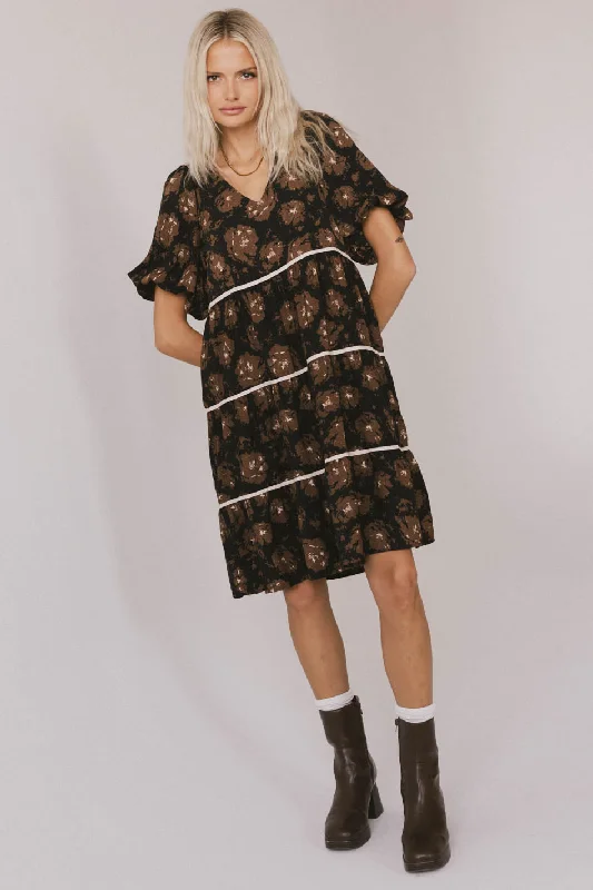 Ostella Floral Midi Dress