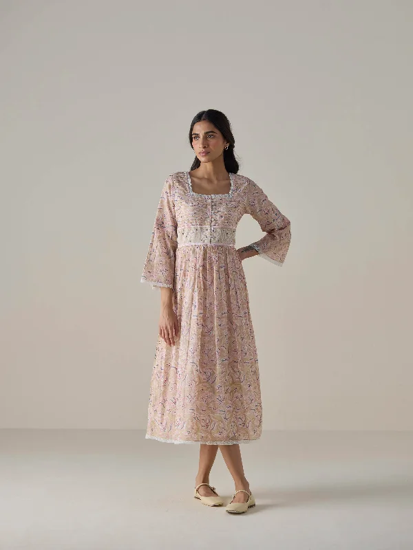 Shifting Sands Chintz Dress