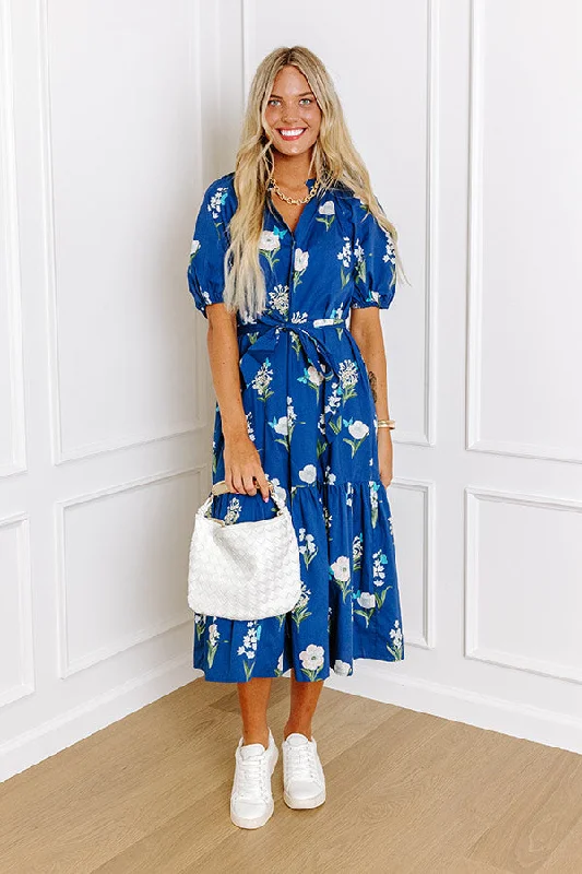 Southern Countryside Floral Midi