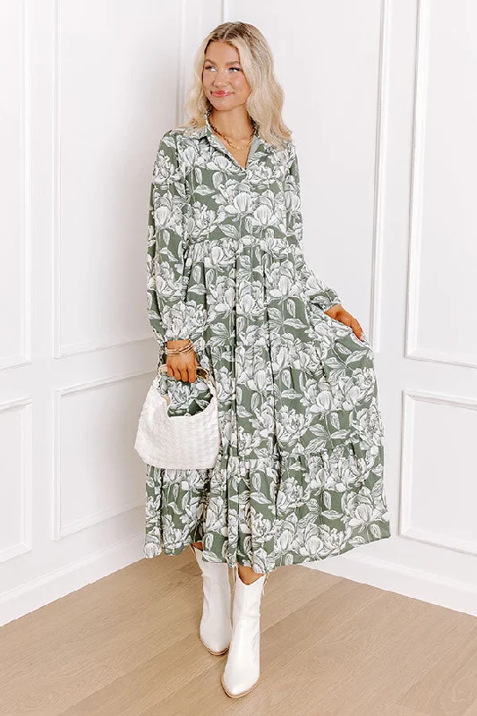 Southern Magnolia Dreaming Midi