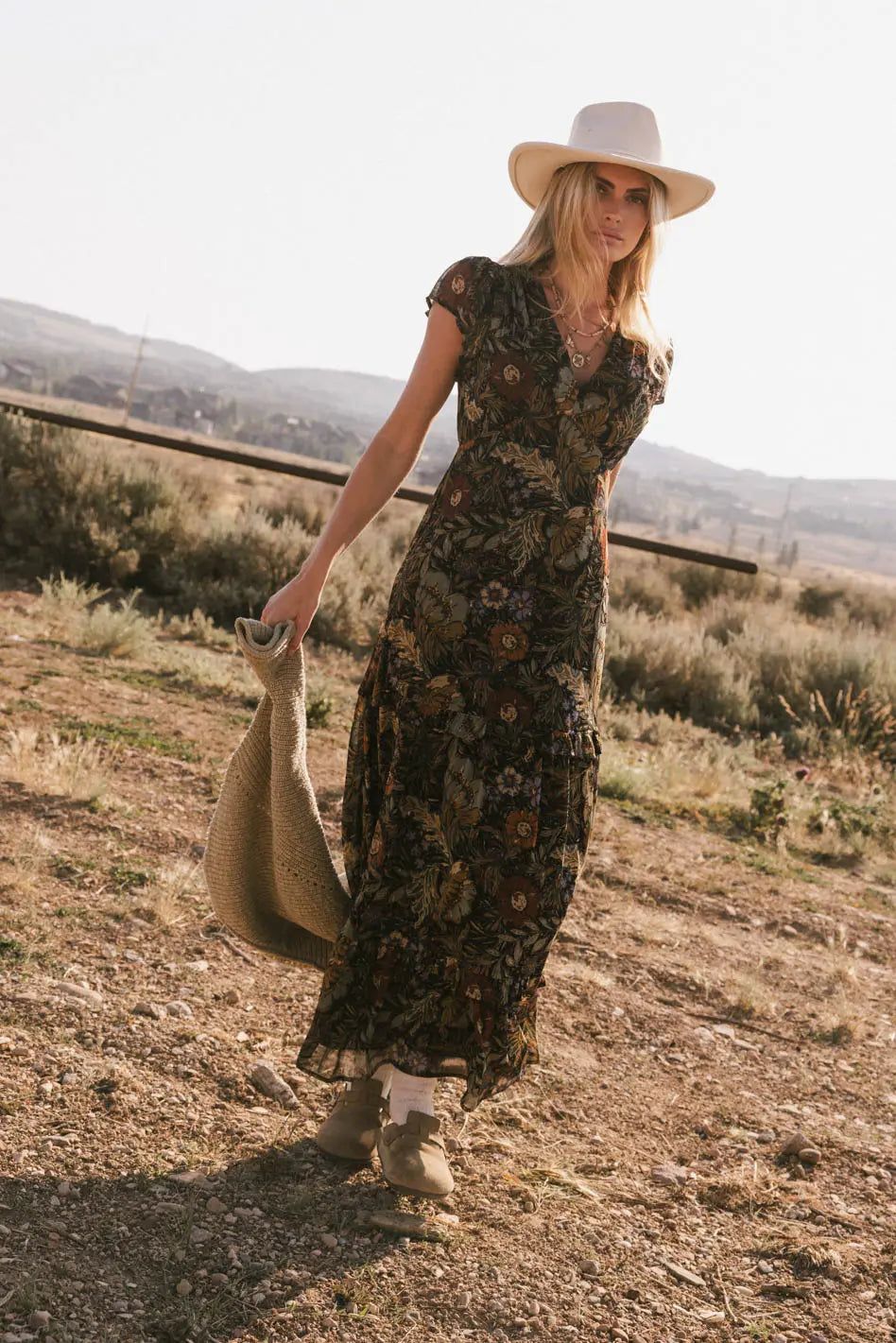 Gretchen Floral Maxi Dress