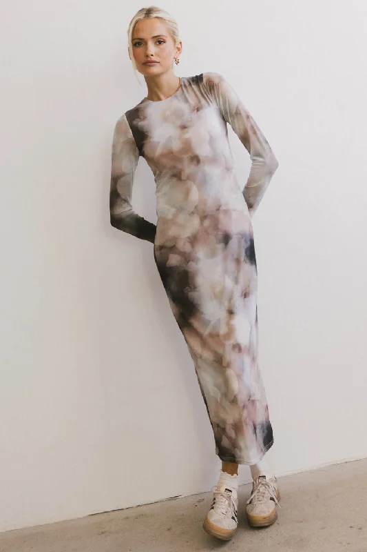 Jamie Watercolor Bodycon Dress